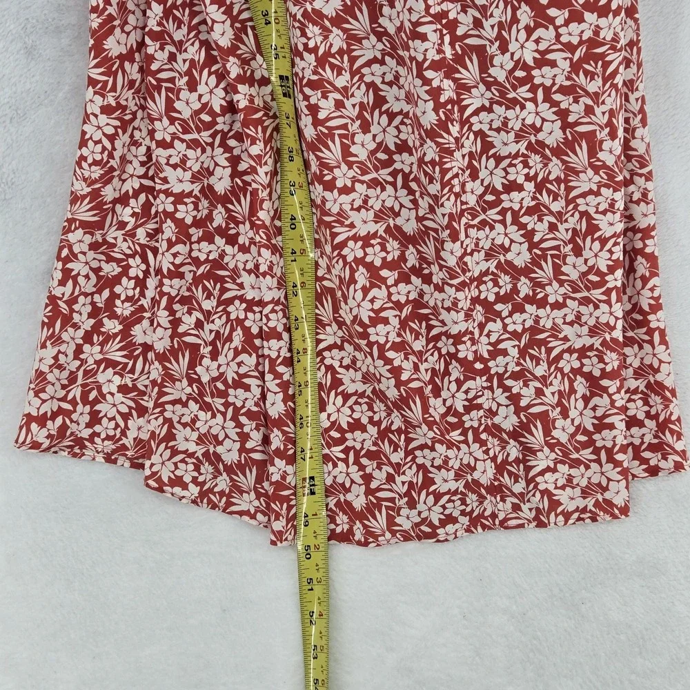 Lauren Ralph     Floral Red Dress - Picture 4 of 11